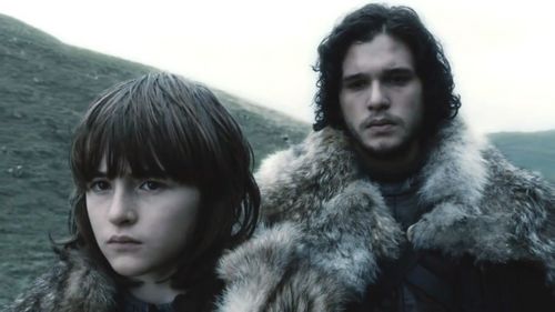  Jon Snow and Bran Stark