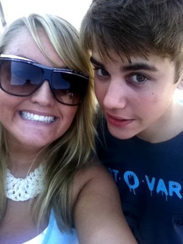 Justin and fan