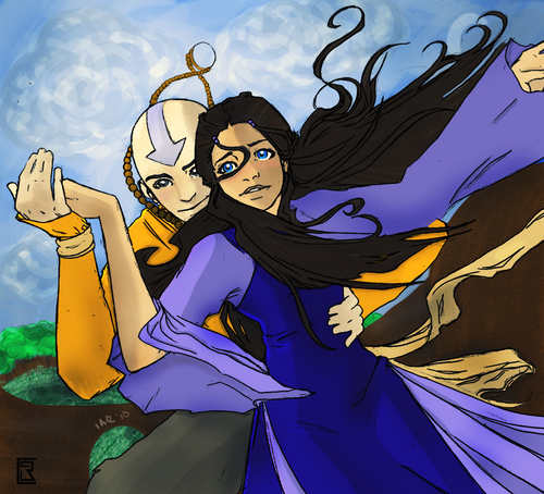  Katara and Aang