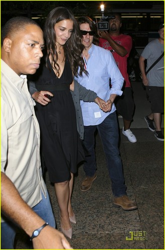 Katie Holmes & Tom Cruise: After Party Pair!