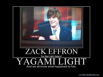  Light Yagami and Zac Efron