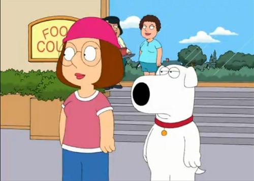  Meg and Brian Griffin