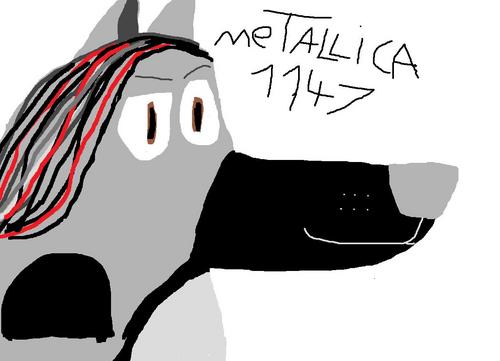  Metallica 1147 as a волк