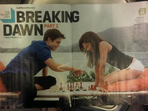  New Entertainment Weekly scans of Edward and Bella in Breaking Dawn!