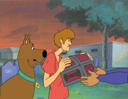  Original Scooby Doo Priduction Cel