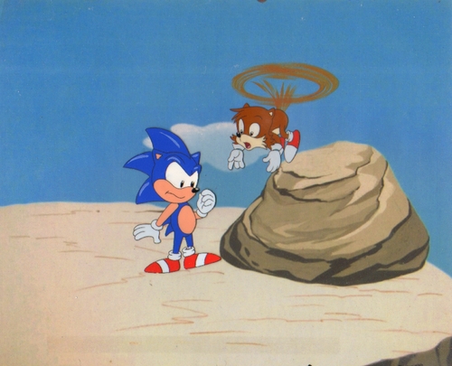  Original Sonic the Hedgehog Production Cel