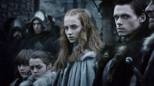 Robb Stark with family