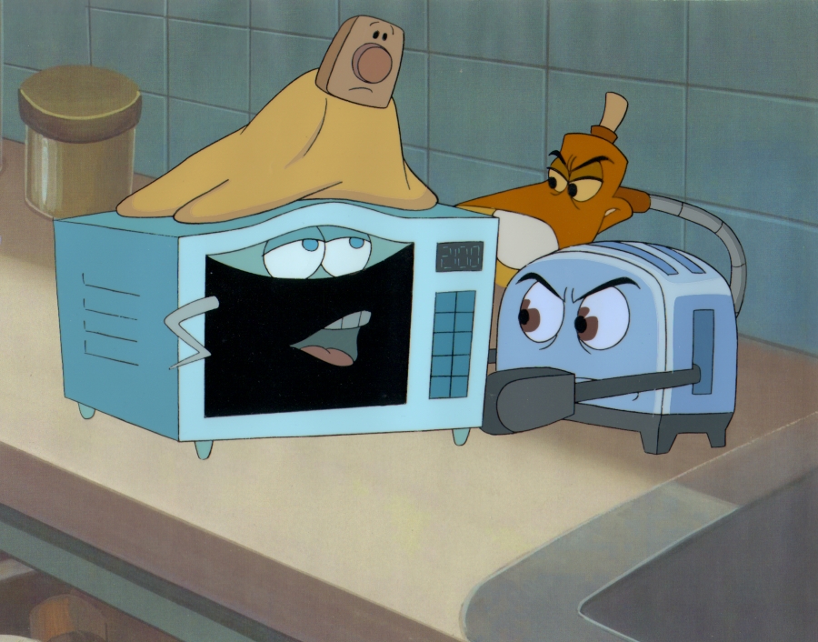 The Brave Little Toaster Animation Production Cel