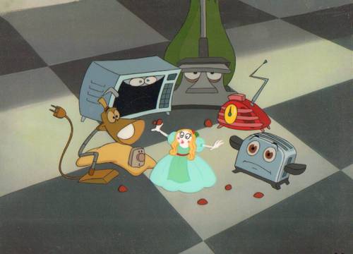  The bravo Little toster Production Cel