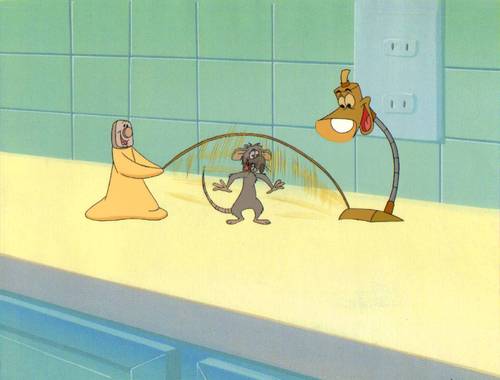  The Brave Little ٹوسٹر Production Cel