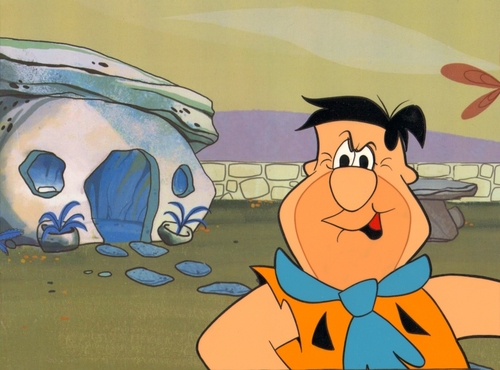 The Flintstones Production Cel