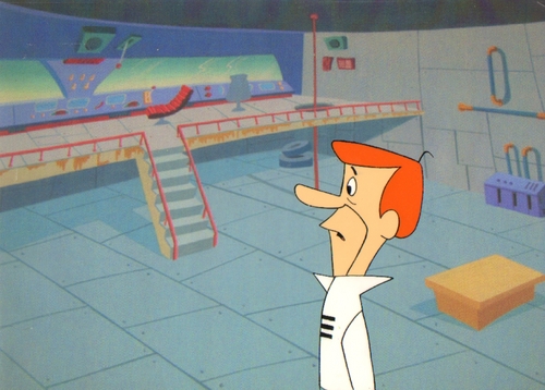  The Jetsons animación Production Cel