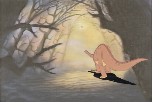  The Land Before Time Production Cel