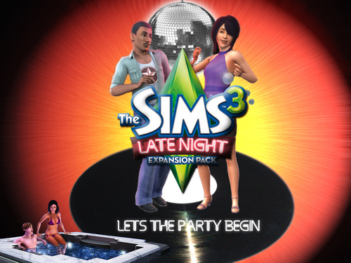  The sims 3 late night Обои
