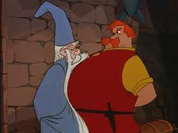  Walt Дисней Screencaps - Merlin & Sir Hector