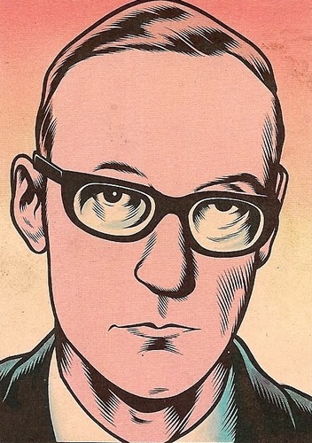 William S. Burroughs by Charles Burns
