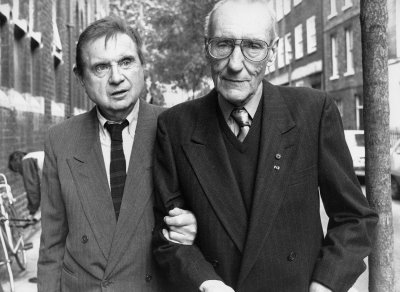  Francis daging babi asap, bacon & William Burroughs, london 1989