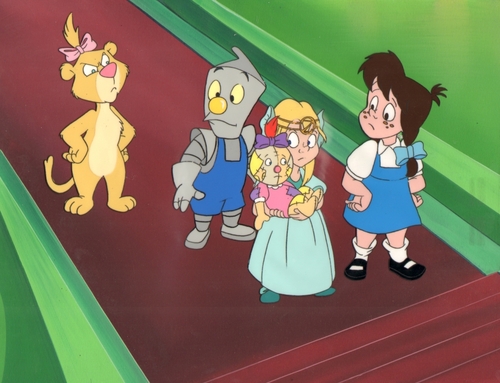 Wizard Of Oz Kids Cartoon Production Cel