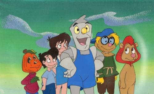 Wizard Of Oz Kids Cartoon Production Cel