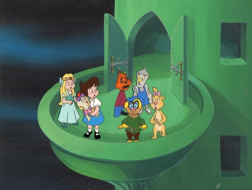  Wizard Of Oz Kids Cartoon Production Cel