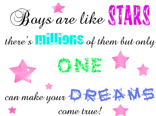  boys are like stars :)