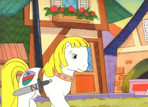  my little ngựa con, ngựa, pony original production cel