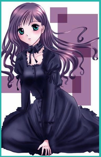 Anime dark girl