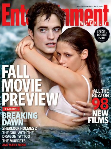  Breaking Dawn Movie still on the cover of EW