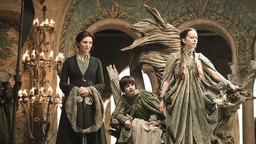  Catelyn Stark with Lysa and Robin Arryn