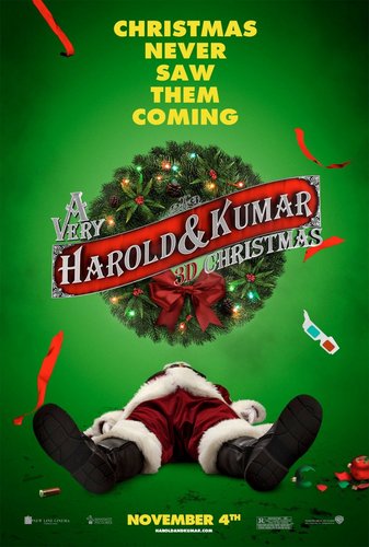  First Official Poster for 'A Very Harold & Kumar Christmas'