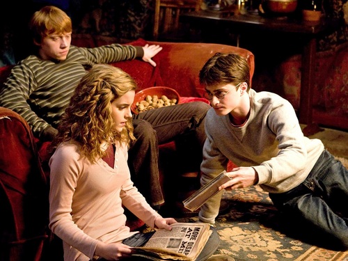  Harry, Ron and Hermione fond d’écran