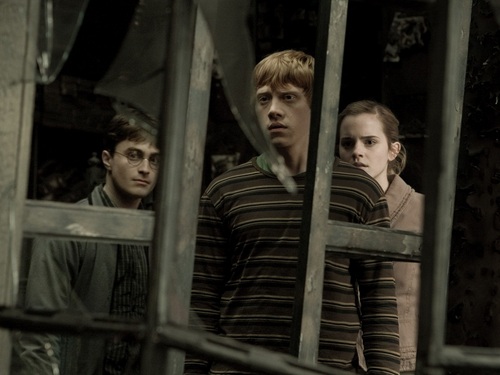  Harry, Ron and Hermione Обои