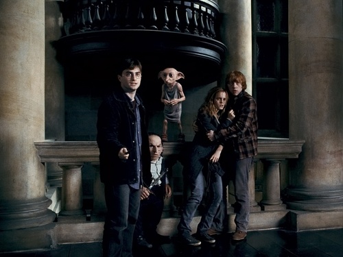  Harry, Ron and Hermione wolpeyper