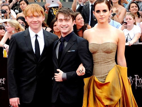 Harry, Ron and Hermione fond d’écran