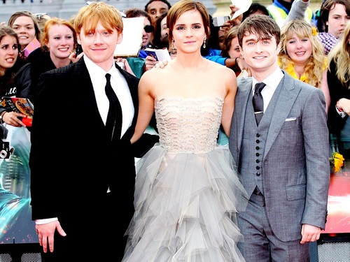  Harry, Ron and Hermione 壁紙