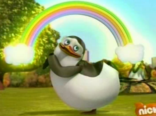 Hey look! A rainbow!