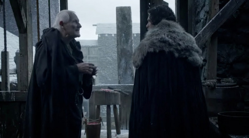  Jon Snow and Aemon