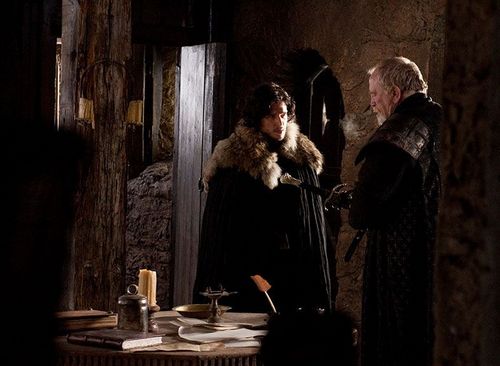  Jon Snow and Jeor Mormont