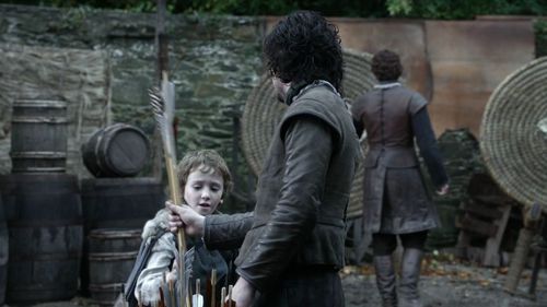  Jon Snow and Rickon Stark