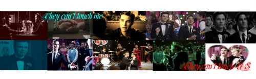 Kurt/Blaine prom banner