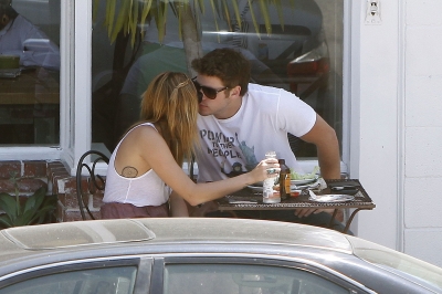 Liam & Miley out in Toluca Lake