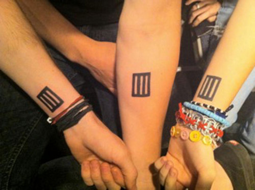  Paramore's Matching Tattoos