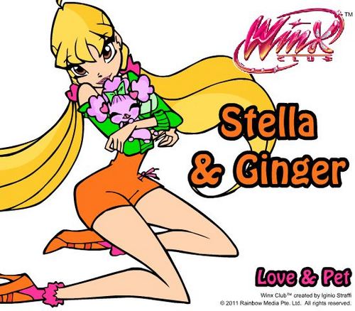  Stella & Ginger cinta & Pet