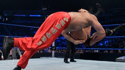  美国职业摔跤 smackdown randy orton vs khali