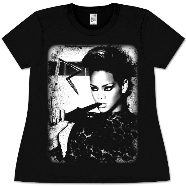 Which Rihanna t-shirt do you like better? - Lady Gaga and Rihanna - Fanpop