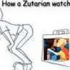 How a Zutarian wacthes T.V. gwevin12 photo