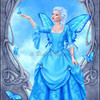 Beautiful fantasy art for my birthstone, blue topaz. Renarimae photo