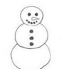 snowman template tabulouscouture photo