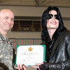 MICHAEL WITH / SOLIDER IRAQ / HONORING HIM barbarag4 photo