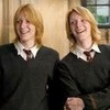James and Oliver Phelps playing Fred and George Weasley in the "Harry potter" series 4laue photo